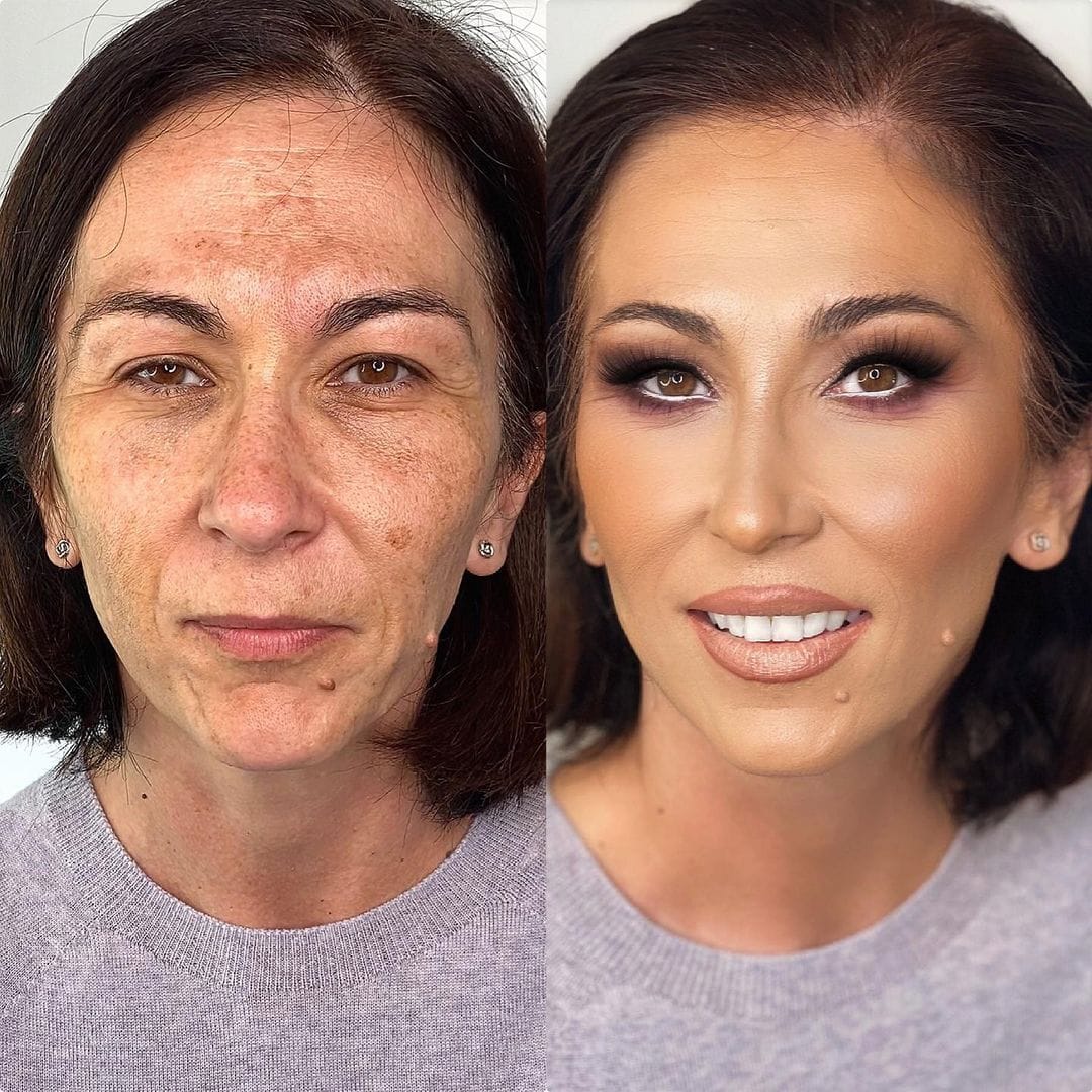 Блогер алена сама делает косметику. Какие люди становятся от косметики. 20 преображений. Обтяжка морщины женщин. Женщина в 36 лет какие изменения.